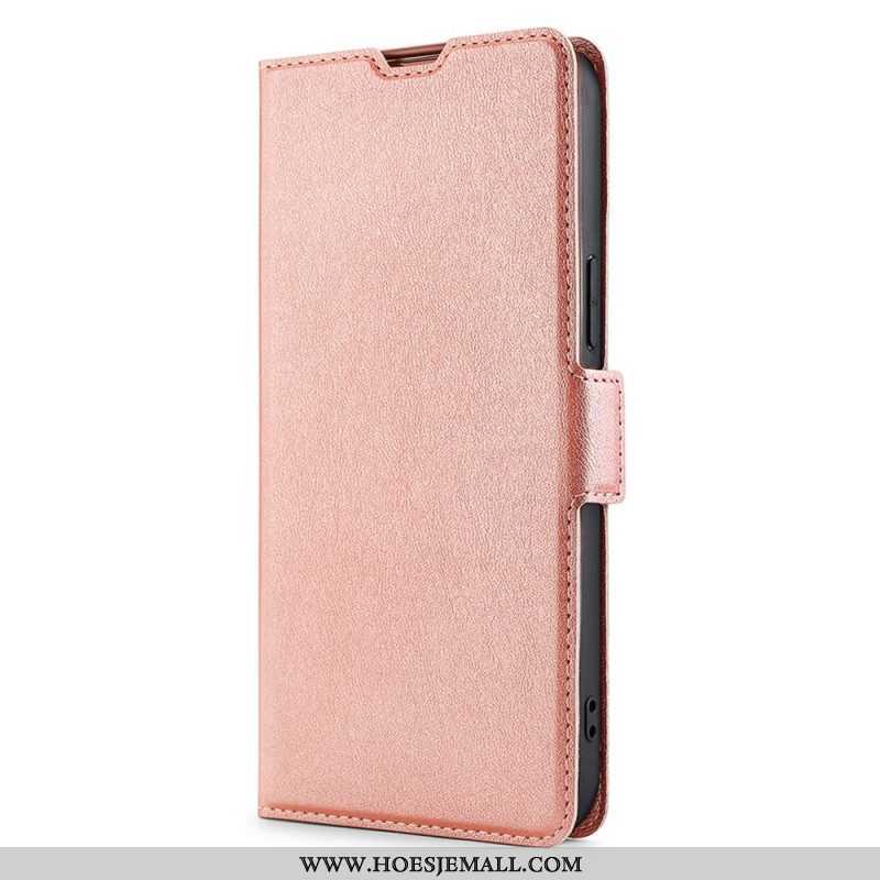 Leren Hoesje voor Xiaomi 12 Pro Ultrafijne Lederen Stijl