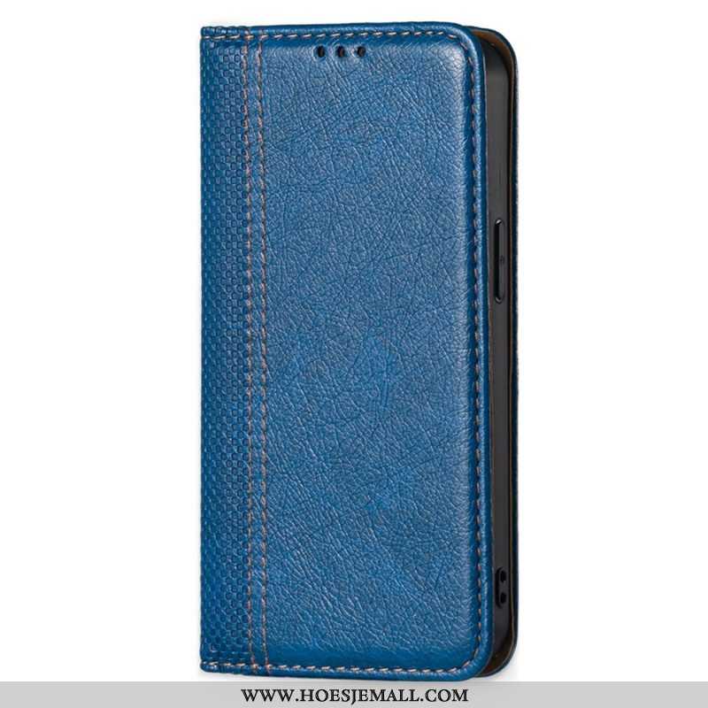 Bescherming Hoesje voor Xiaomi 12 Pro Folio-hoesje Vintage Leereffect