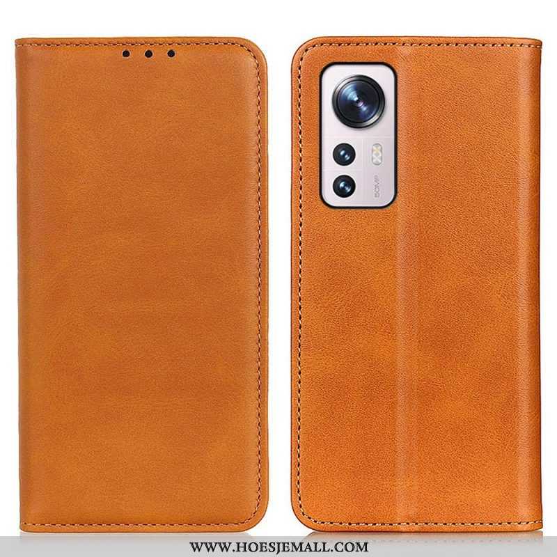 Bescherming Hoesje voor Xiaomi 12 Pro Folio-hoesje Elegantie Splitleer