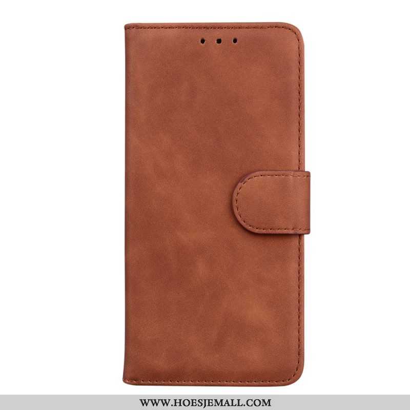 Leren Hoesje voor Xiaomi 12 Pro Effen Leer