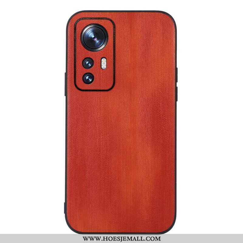 Hoesje voor Xiaomi 12 Pro Leren Styling