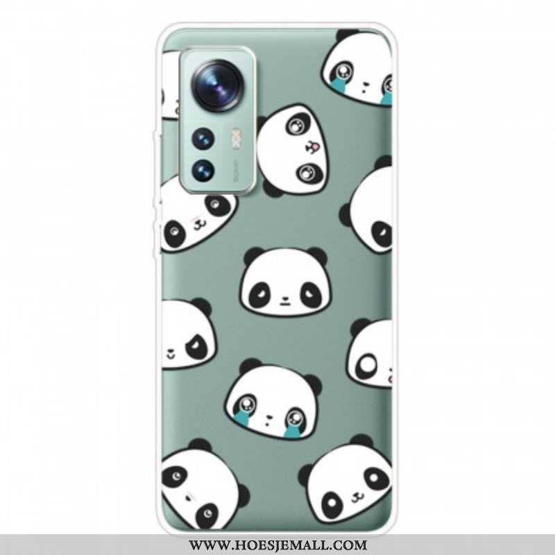 Hoesje voor Xiaomi 12 Pro Panda Koppen