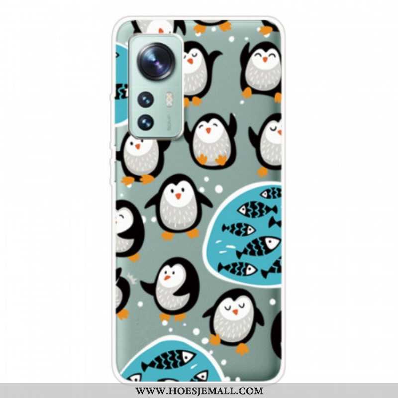 Hoesje voor Xiaomi 12 Pro Pinguïns