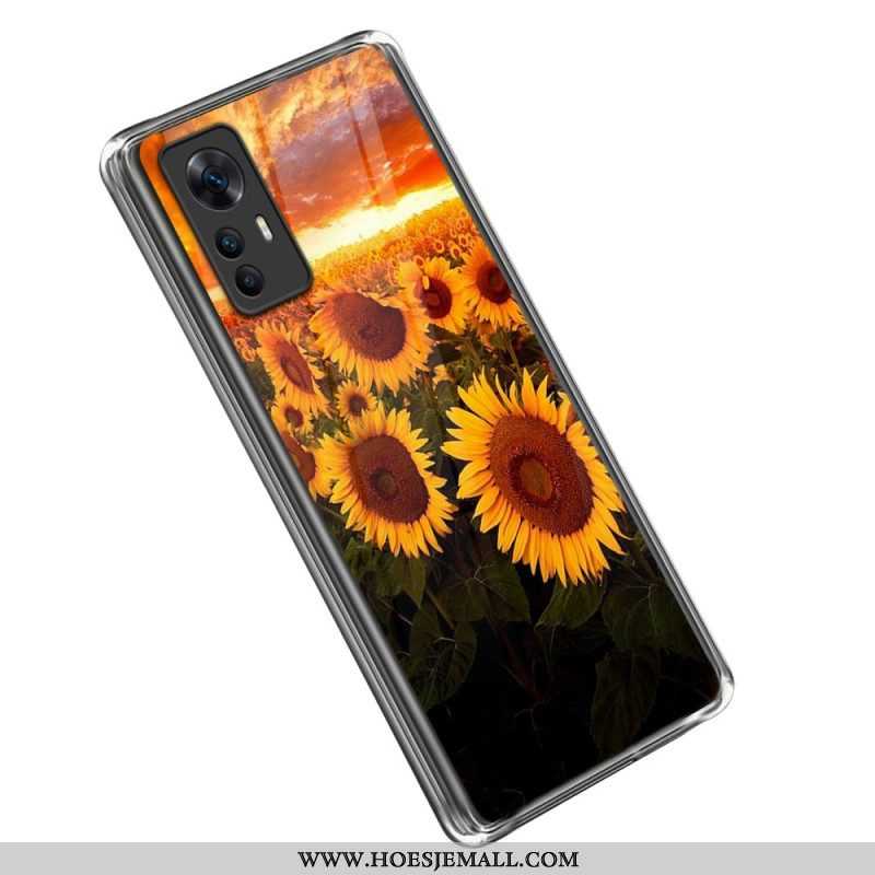 Hoesje voor Xiaomi 12T / 12T Pro Variatie Zonnebloemen