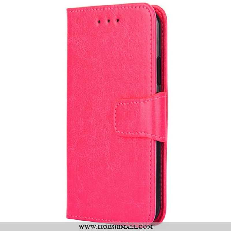 Flip Case voor Xiaomi 12T / 12T Pro Retro Lederen Stijl