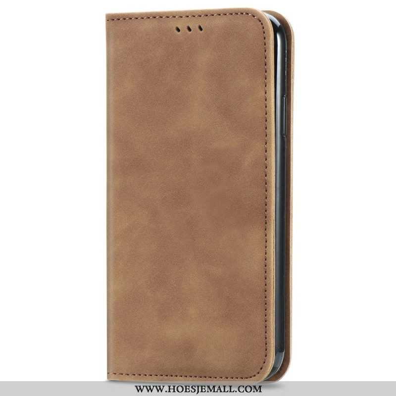 Bescherming Hoesje voor Xiaomi 12T / 12T Pro Folio-hoesje Vintage-serie