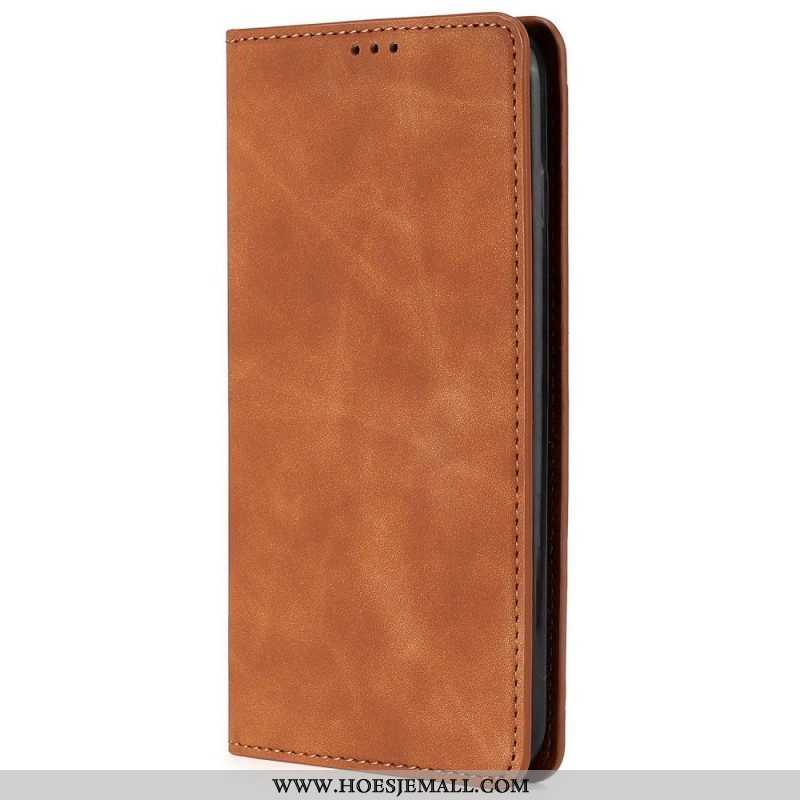 Bescherming Hoesje voor Xiaomi 12T / 12T Pro Folio-hoesje Leer-effect