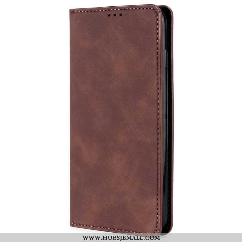 Bescherming Hoesje voor Xiaomi 12T / 12T Pro Folio-hoesje Leer-effect