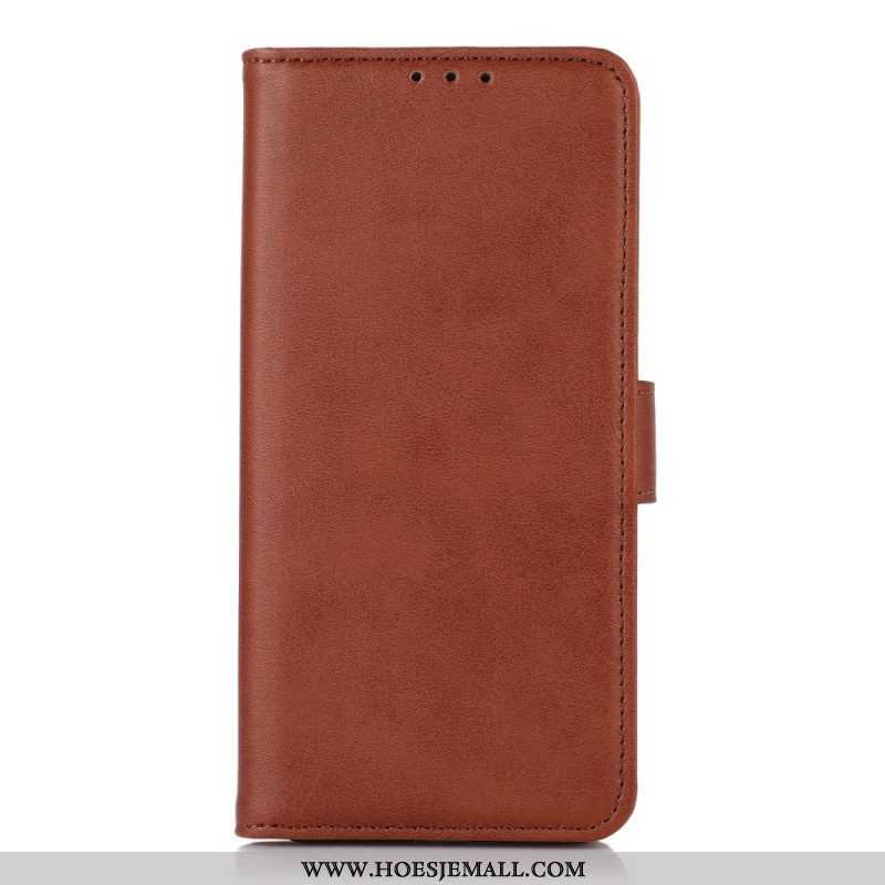 Folio-hoesje voor Xiaomi 12T / 12T Pro Soberheid Leer Effect