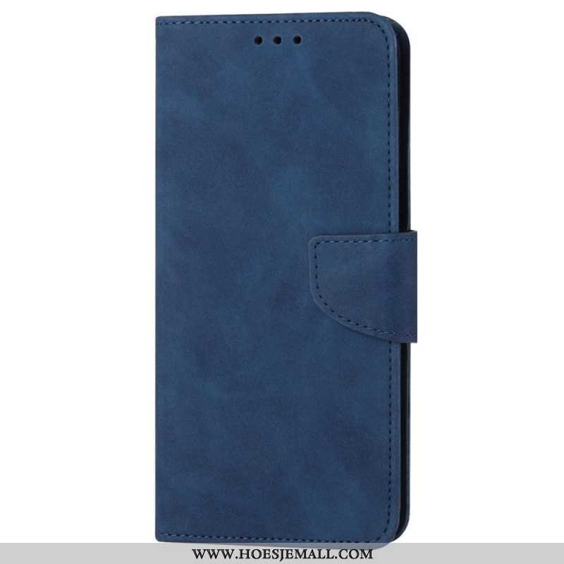 Leren Hoesje voor Xiaomi 12T / 12T Pro Met Ketting Effen Bandjes Met Leereffect