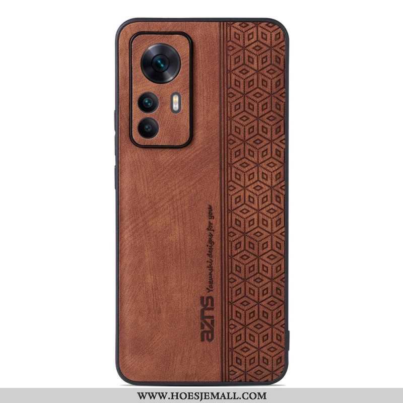 Hoesje voor Xiaomi 12T / 12T Pro Azns Ledereffect