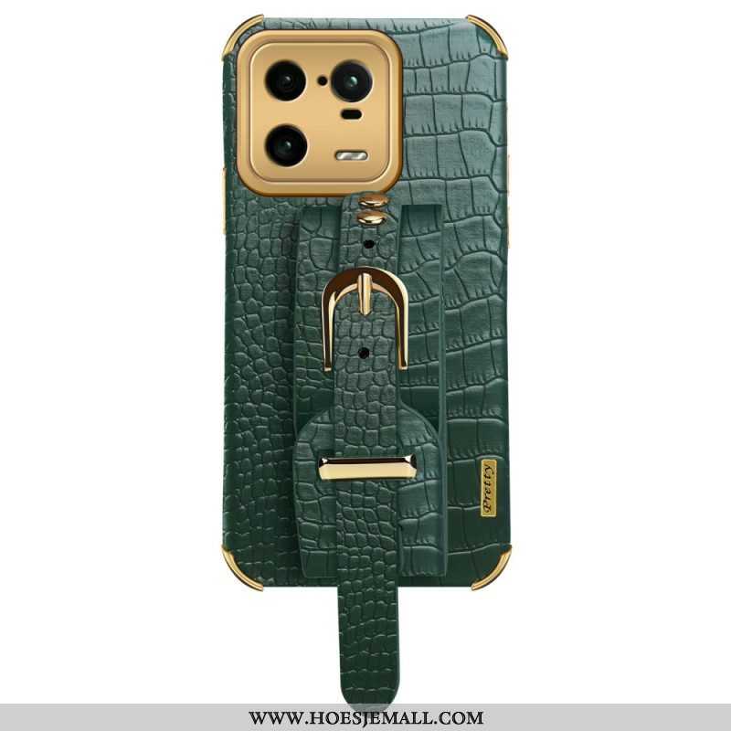 Hoesje voor Xiaomi 13 Pro Croco Band