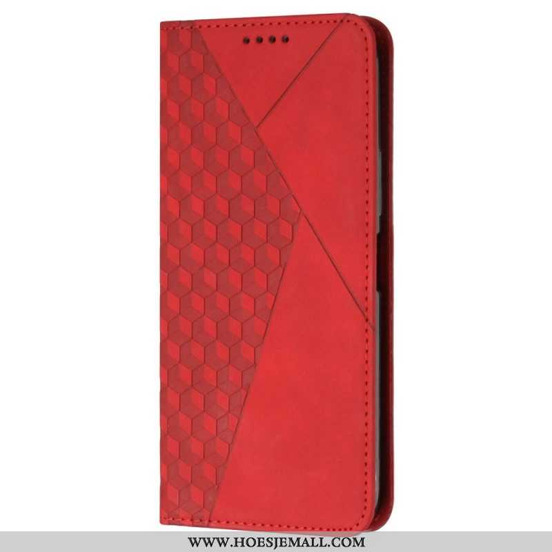 Bescherming Hoesje voor Xiaomi 13 Pro Folio-hoesje Stijl Leer 3d-patroon