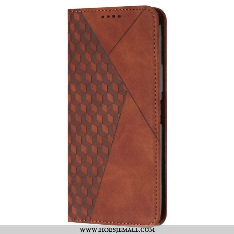 Bescherming Hoesje voor Xiaomi 13 Pro Folio-hoesje Stijl Leer 3d-patroon