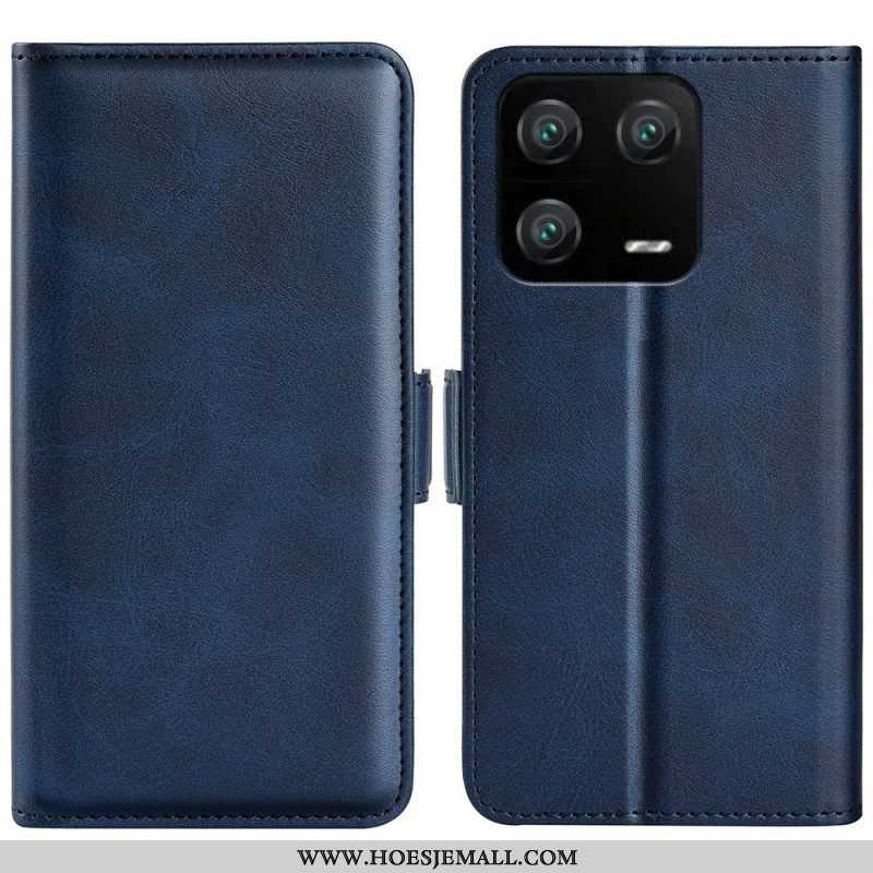 Leren Hoesje voor Xiaomi 13 Pro Dubbele Sluiting