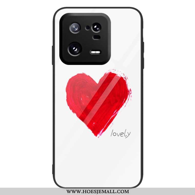 Hoesje voor Xiaomi 13 Pro Hart Van Gehard Glas