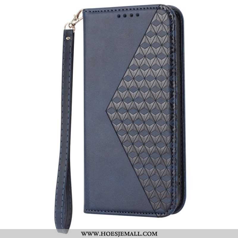 Bescherming Hoesje voor Xiaomi 13 Pro Folio-hoesje Stijl Leer 3d-patroon