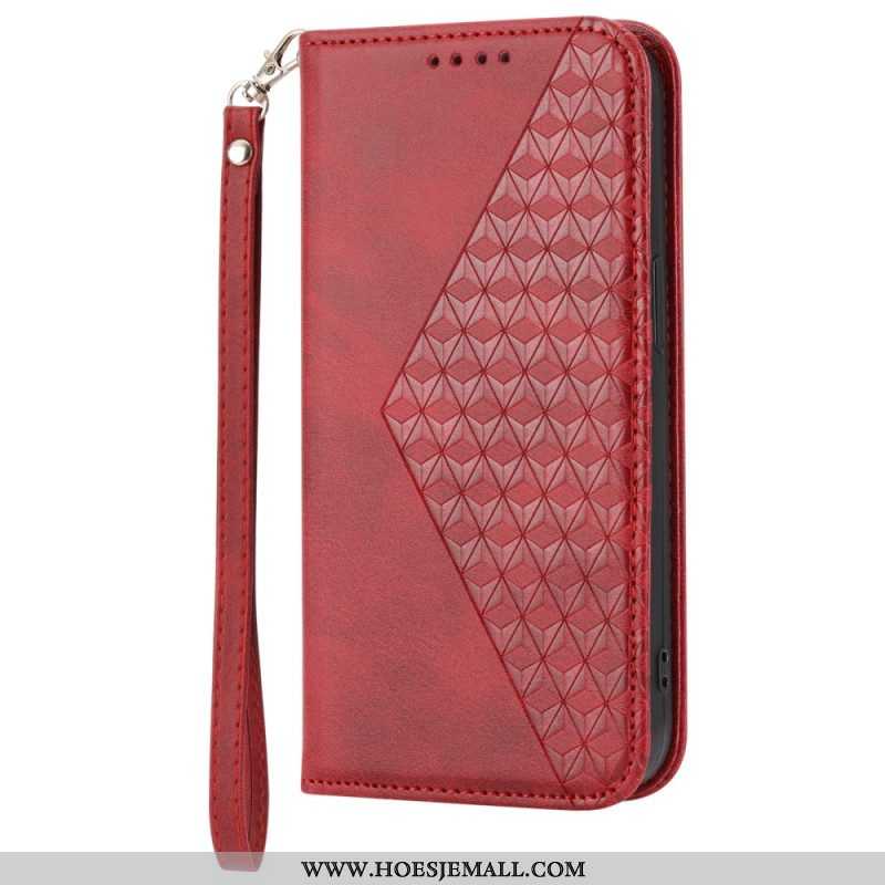 Bescherming Hoesje voor Xiaomi 13 Pro Folio-hoesje Stijl Leer 3d-patroon