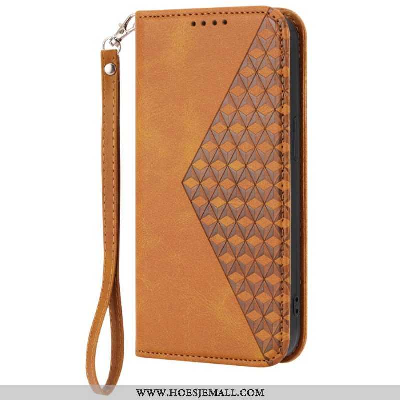 Bescherming Hoesje voor Xiaomi 13 Pro Folio-hoesje Stijl Leer 3d-patroon