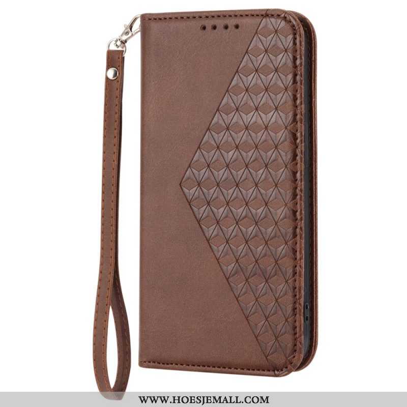 Bescherming Hoesje voor Xiaomi 13 Pro Folio-hoesje Stijl Leer 3d-patroon