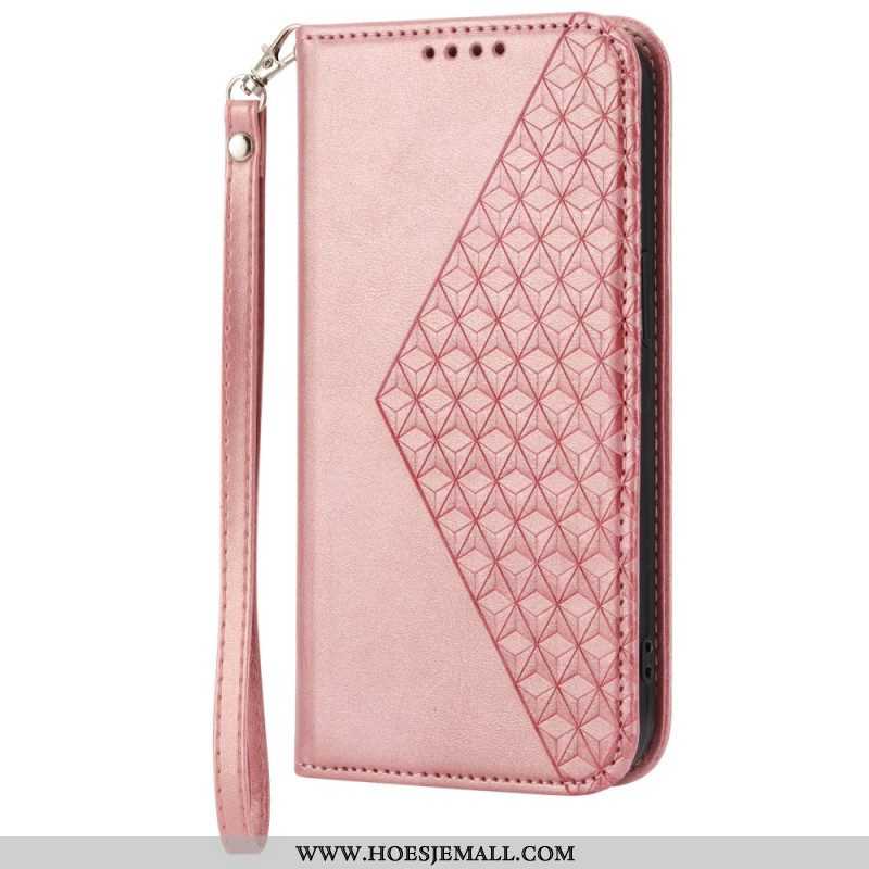 Bescherming Hoesje voor Xiaomi 13 Pro Folio-hoesje Stijl Leer 3d-patroon