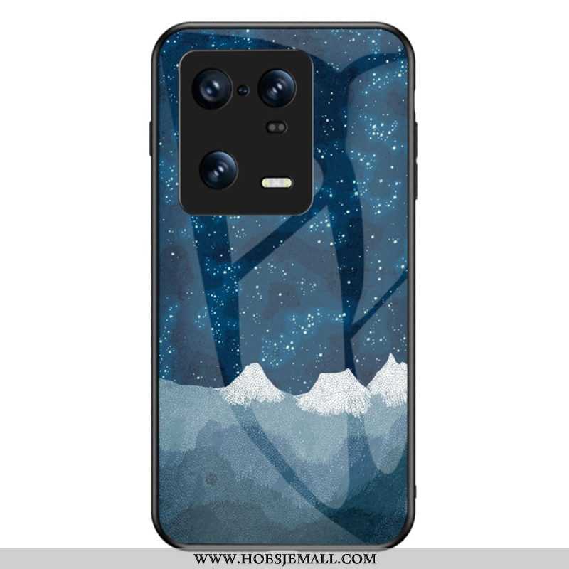 Hoesje voor Xiaomi 13 Pro Patroon Van Gehard Glas