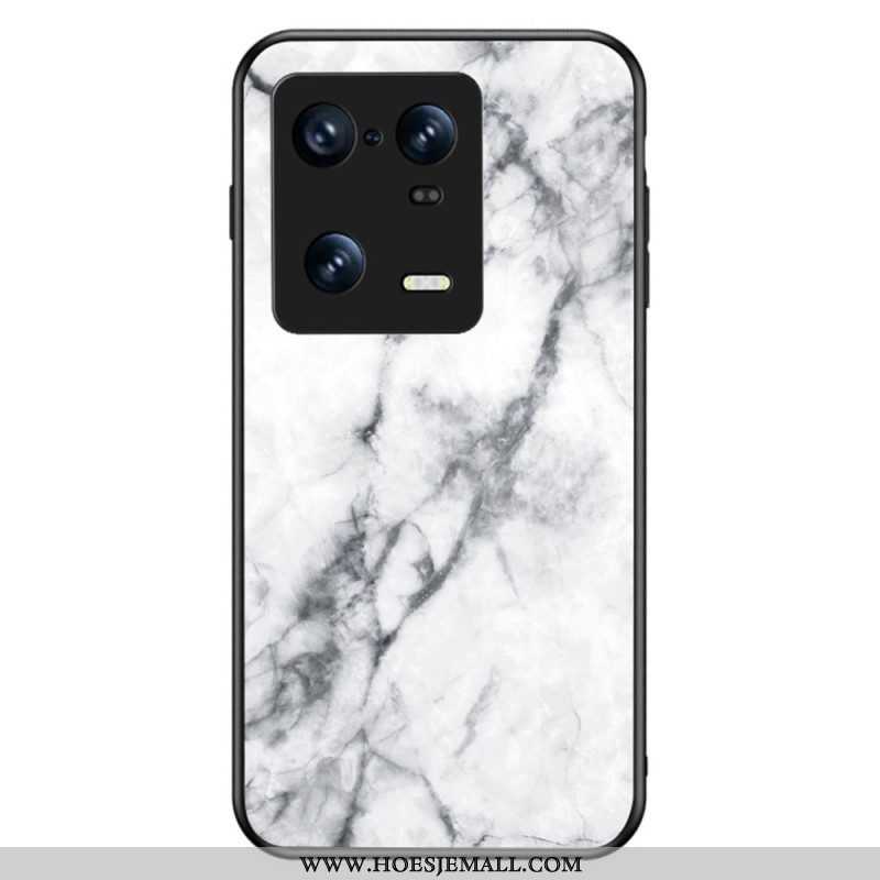 Hoesje voor Xiaomi 13 Pro Marmer Gehard Glas