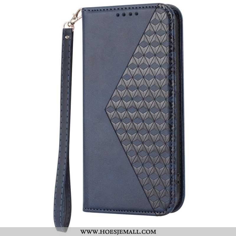 Bescherming Hoesje voor Xiaomi 13 Folio-hoesje Stijl Leer 3d-patroon