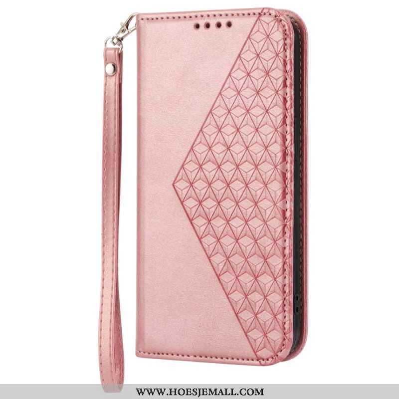 Bescherming Hoesje voor Xiaomi 13 Folio-hoesje Stijl Leer 3d-patroon