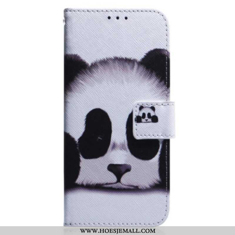 Folio-hoesje voor Xiaomi 13 Met Ketting Strakke Panda