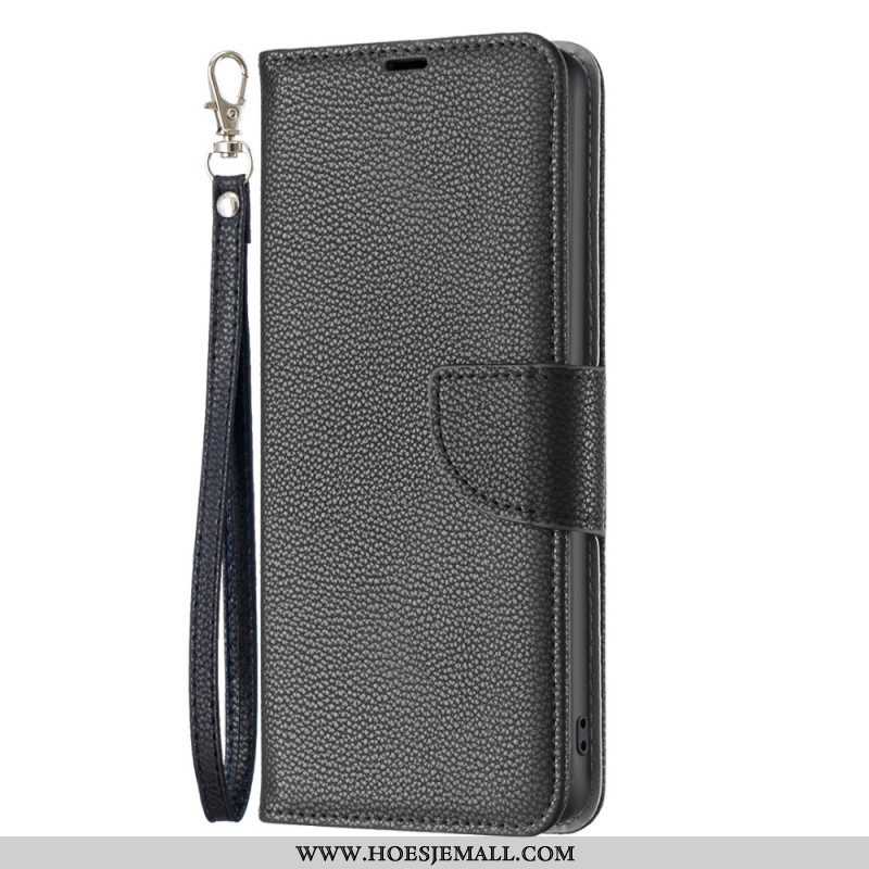 Folio-hoesje voor Xiaomi 13 Lychee Schuine Sluiting