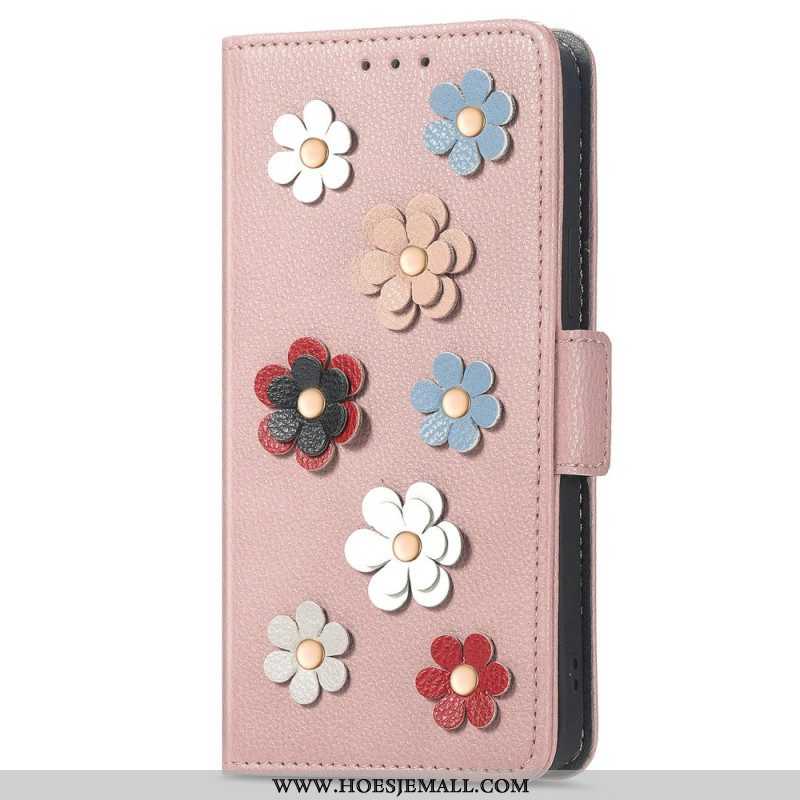 Folio-hoesje voor Xiaomi 13 Decoratieve Bloemen