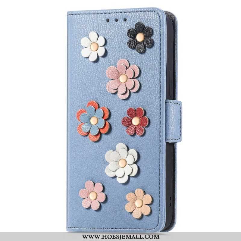 Folio-hoesje voor Xiaomi 13 Decoratieve Bloemen