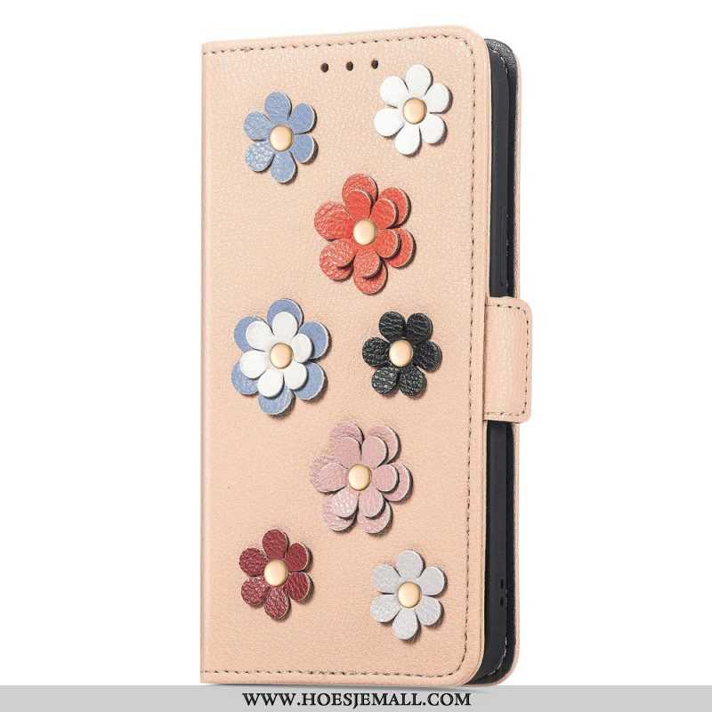 Folio-hoesje voor Xiaomi 13 Decoratieve Bloemen