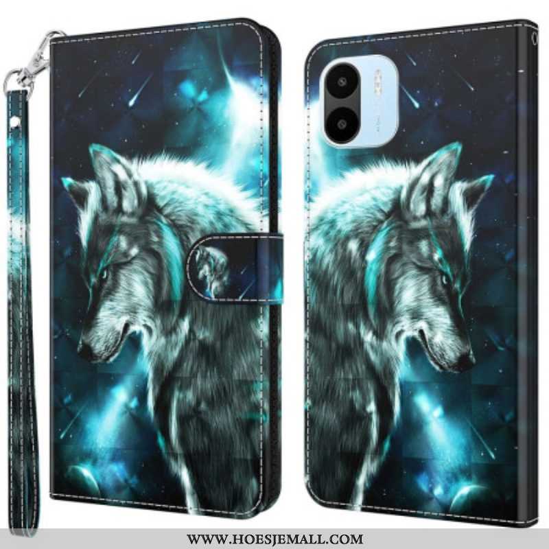 Folio-hoesje voor Xiaomi Redmi A1 Majestueuze Wolf