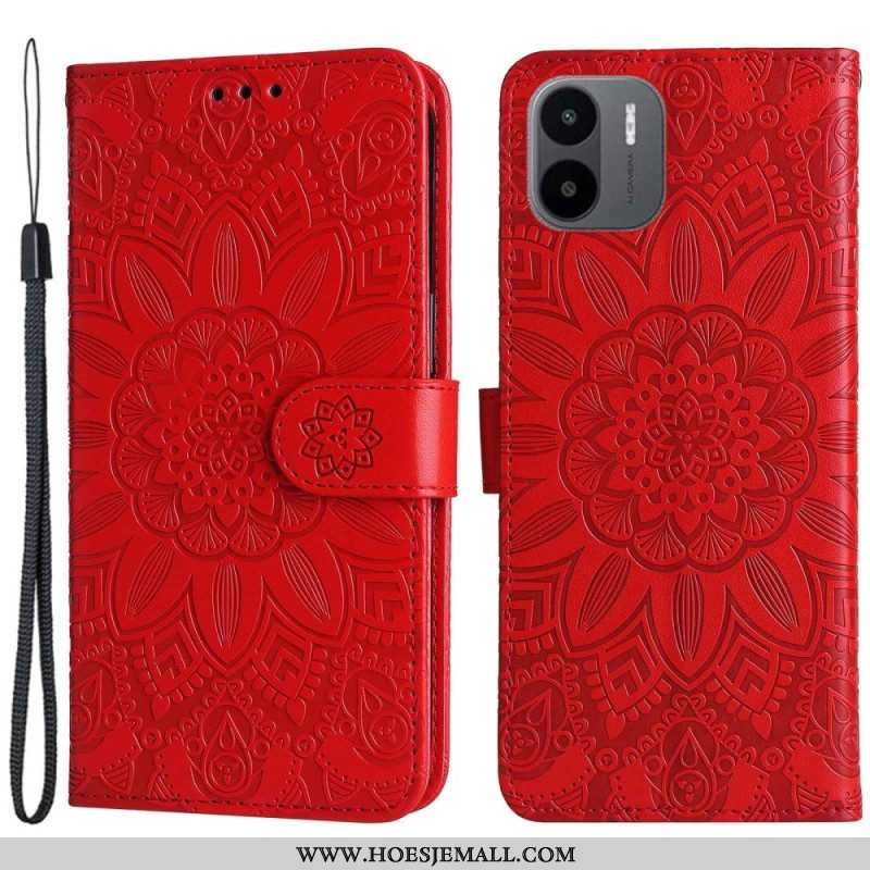 Folio-hoesje voor Xiaomi Redmi A1 Mandala-patroon