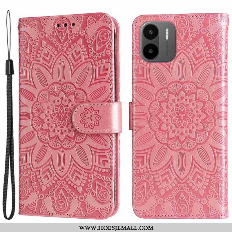 Folio-hoesje voor Xiaomi Redmi A1 Mandala-patroon