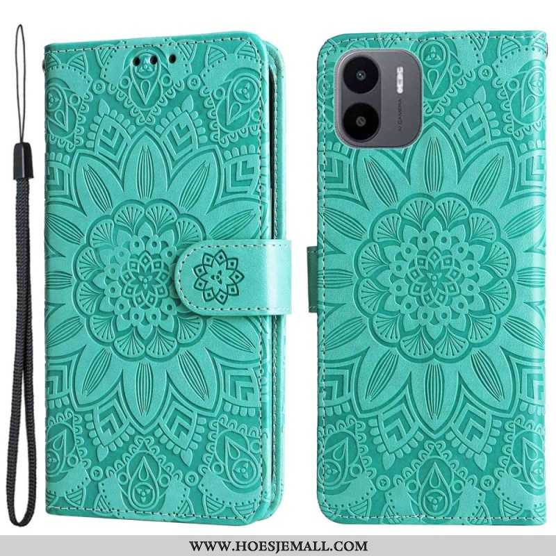 Folio-hoesje voor Xiaomi Redmi A1 Mandala-patroon