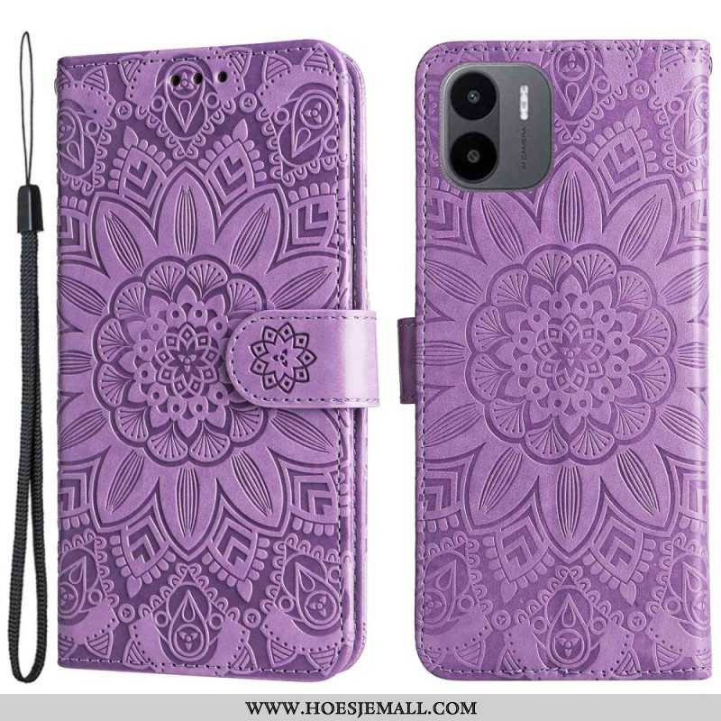 Folio-hoesje voor Xiaomi Redmi A1 Mandala-patroon