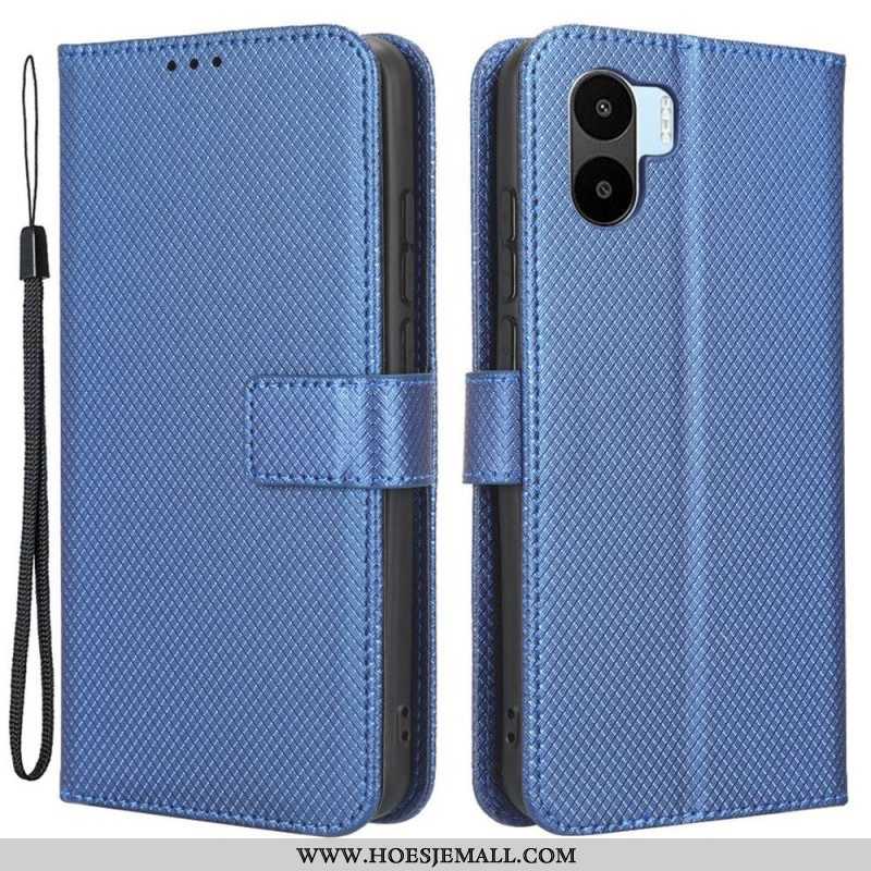 Folio-hoesje voor Xiaomi Redmi A1 Met Ketting Riem Selectie