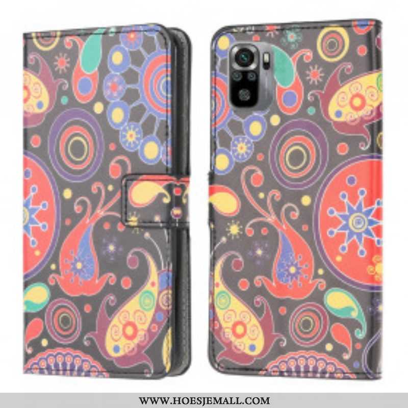 Flip Case voor Xiaomi Redmi Note 10 / 10S Galaxy-ontwerp