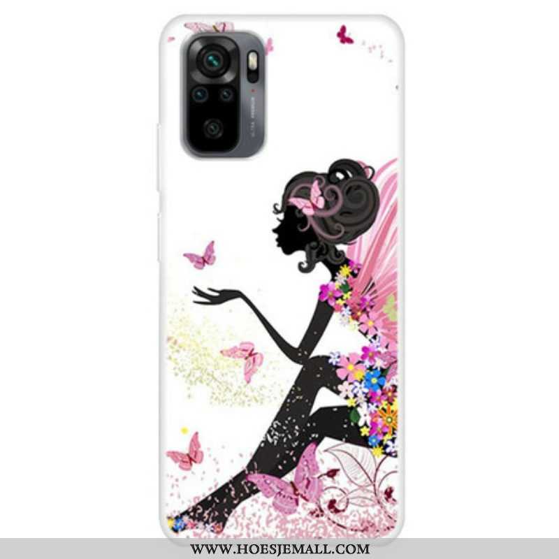 Hoesje voor Xiaomi Redmi Note 10 / 10S Vlinder Dame