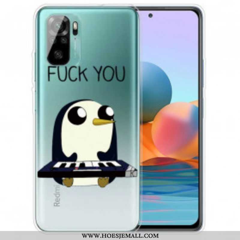 Hoesje voor Xiaomi Redmi Note 10 / 10S Pinguïn Neuk Je