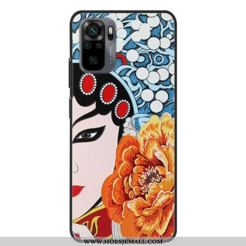 Hoesje voor Xiaomi Redmi Note 10 / 10S Peking Opera