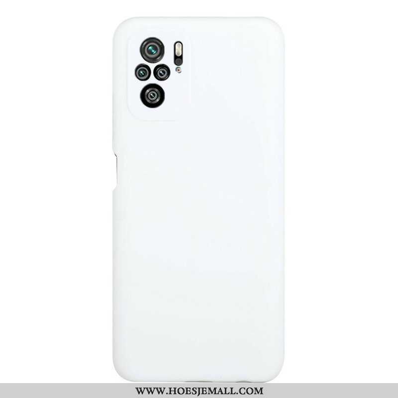 Hoesje voor Xiaomi Redmi Note 10 / 10S Flexibele Siliconen Mat