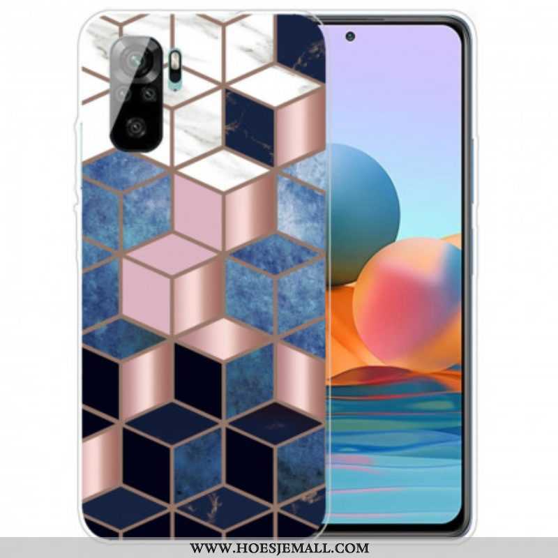 Hoesje voor Xiaomi Redmi Note 10 / 10S Ontwerper Marmer