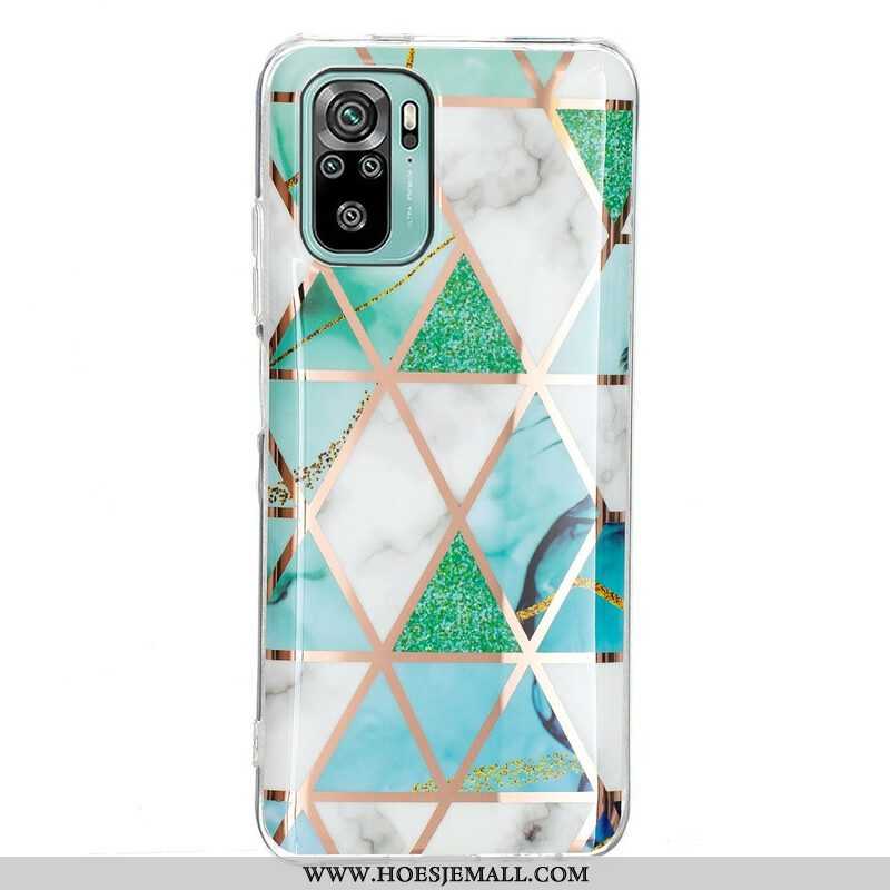 Hoesje voor Xiaomi Redmi Note 10 / 10S Marmeren Geometrie