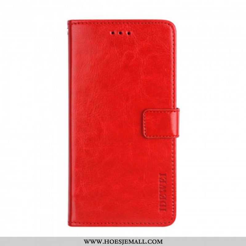 Folio-hoesje voor Xiaomi Redmi Note 10 / 10S Imitatieleer Idewei