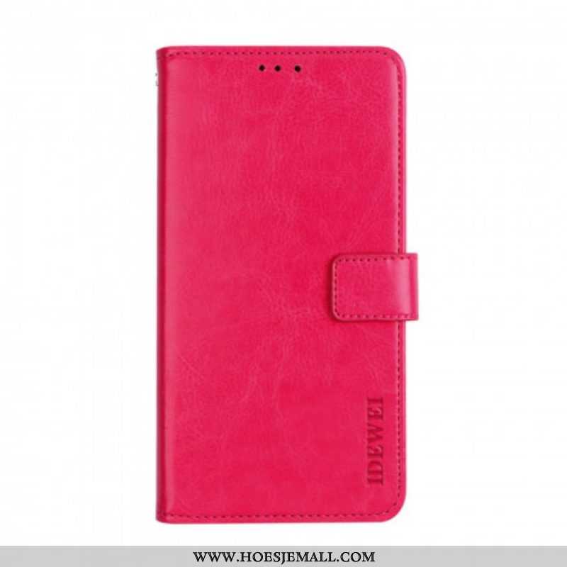 Folio-hoesje voor Xiaomi Redmi Note 10 / 10S Imitatieleer Idewei