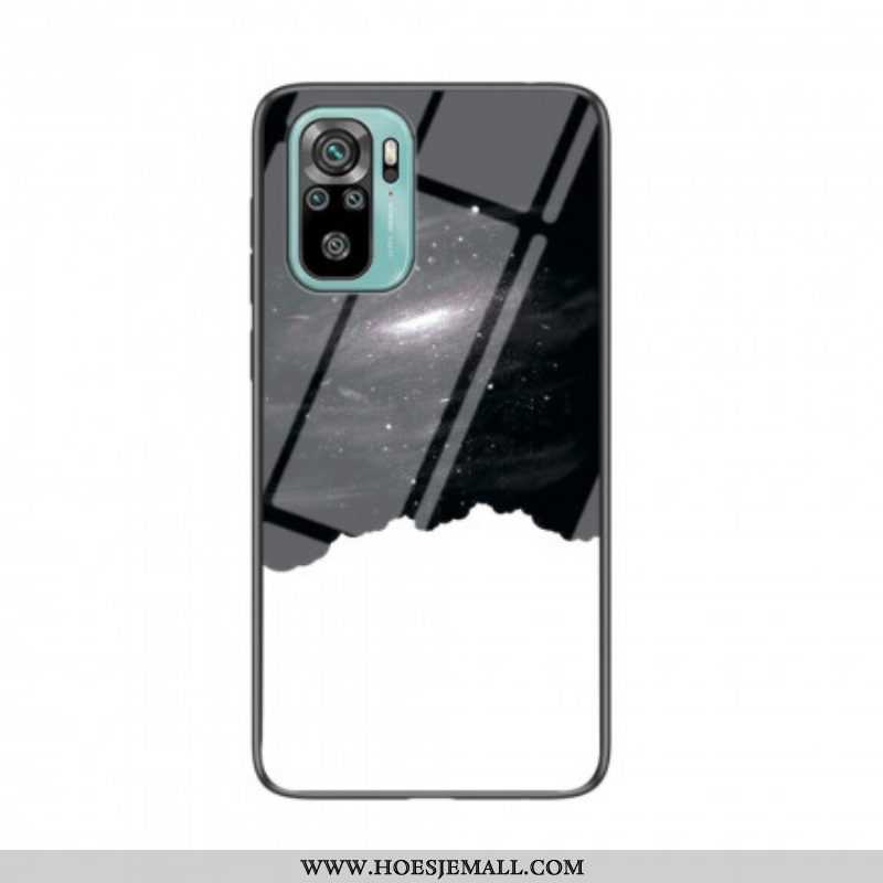 Hoesje voor Xiaomi Redmi Note 10 / 10S Schoonheid Gehard Glas